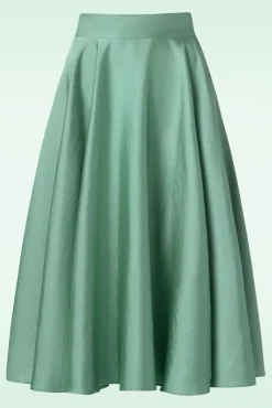 Summer Silky Rok In Mintgroen