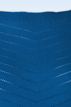 Suzie Boothals Top In Koningsblauw