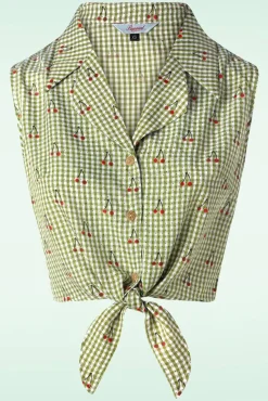 Sweet Pea Blouse In Groen