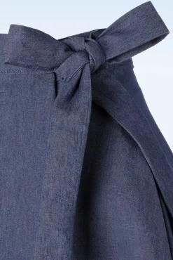 Sweet Sail Wrap Swingrok In Denimblauw