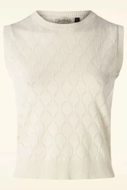 Sweet Sally Top In Creme