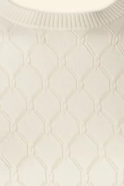 Sweet Sally Top In Creme