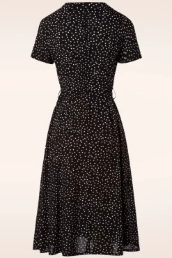 Swingjurk Met Stippen In Zwart