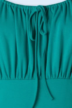 Tessy Swing Jurk In Turquoise