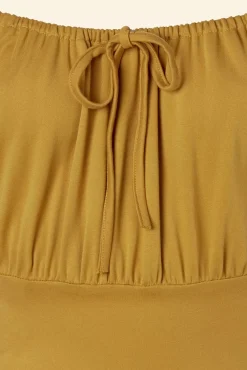 Tessy Swingjurk In Mosterdgeel