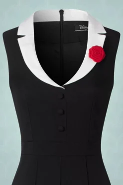 The Luchia Jumpsuit In Zwart