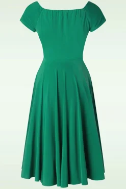 The Marilyn Swing Jurk In Seafoam Groen