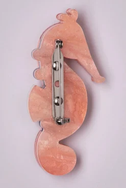 The Wary Western Australian Seahorse Broche