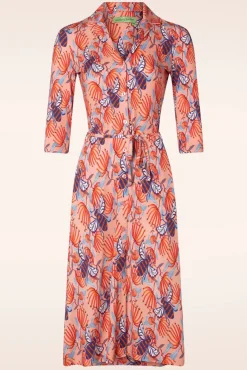 Tulsa Jurk In Bee And Orchid