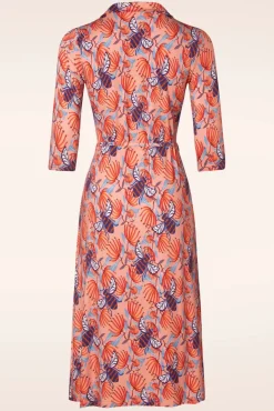 Tulsa Jurk In Bee And Orchid