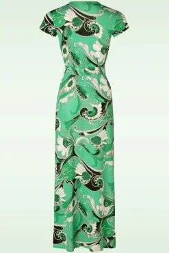 Valerie Maxi Jurk In Groen