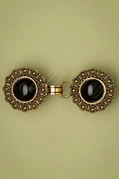 Vestclips In Goud En Zwart