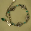 Victoriaanse Filigraanarmband In Smaragd