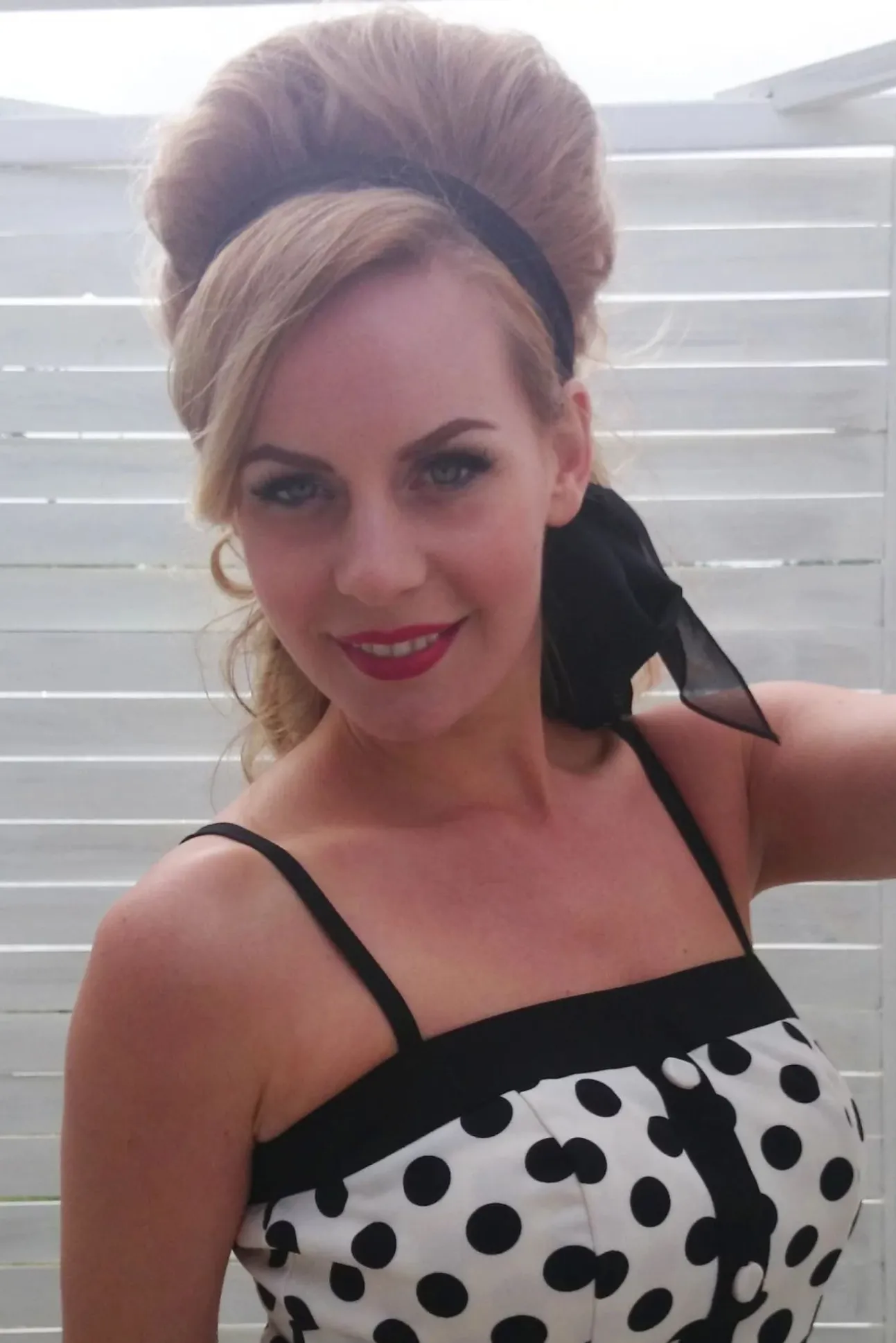 Vintage Retro Haarsjaal In Zwart