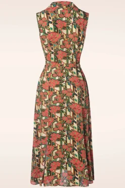 Violante Jurk Ryder In Langoustine Oranje