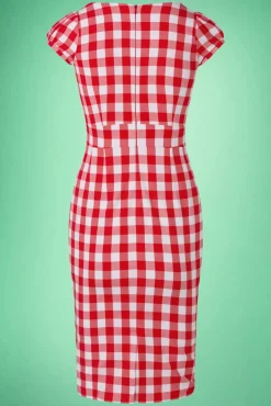 Virginia Penciljurk In Rood En Wit Gingham