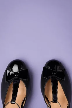 Vixen Bow Sleehakken In Zwart