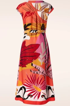 Winona Maxi Jurk In Oranje