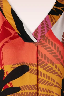 Winona Maxi Jurk In Oranje