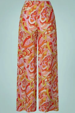 Winona Wijde Broek In Oranje